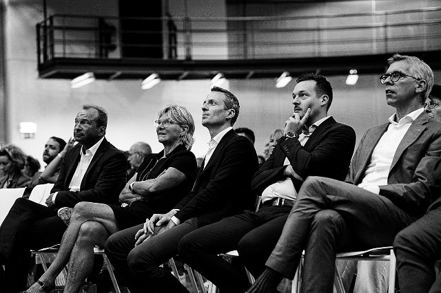 Gilles Roth, Martine Hansen, Serge Wilmes, Vincent Reding, Léon Gloden