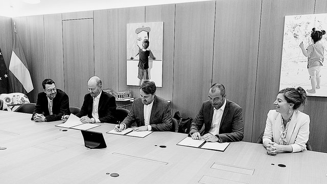 Signature le 14 juin 2022 de la dernière convention de prestation de service public