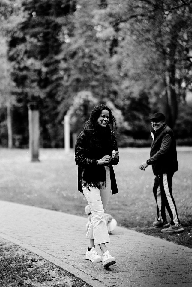 Danielle Filbig am Montag im Merscher Park