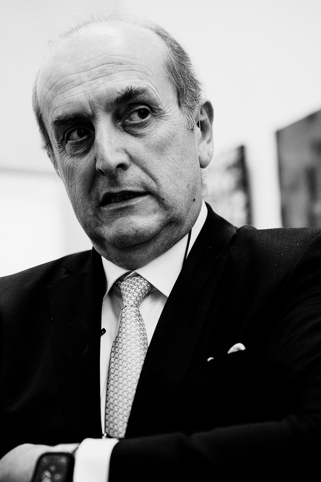 Yves Stein, le nouveau président de l’ABBL, ce lundi, en marge d’une conférence de presse
