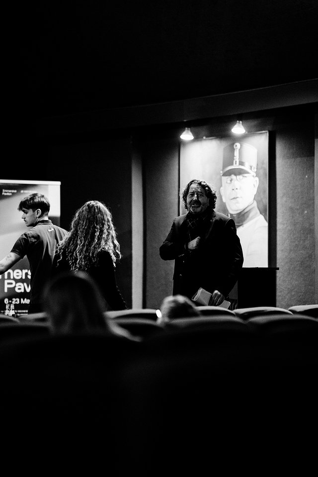 Guy Daleiden  le 12 février  lors de la présentation du Luxembourg City Film Festival