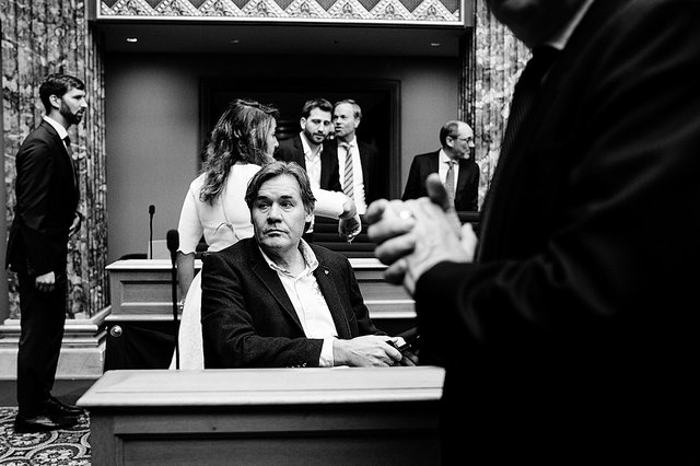 Marc Lies im Parlament