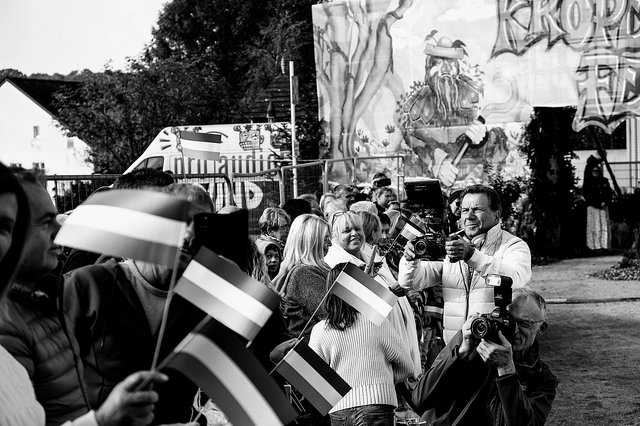 Frank Kuffer, ce dimanche en amont de la représentation de sa pièce de cabaret à Redange