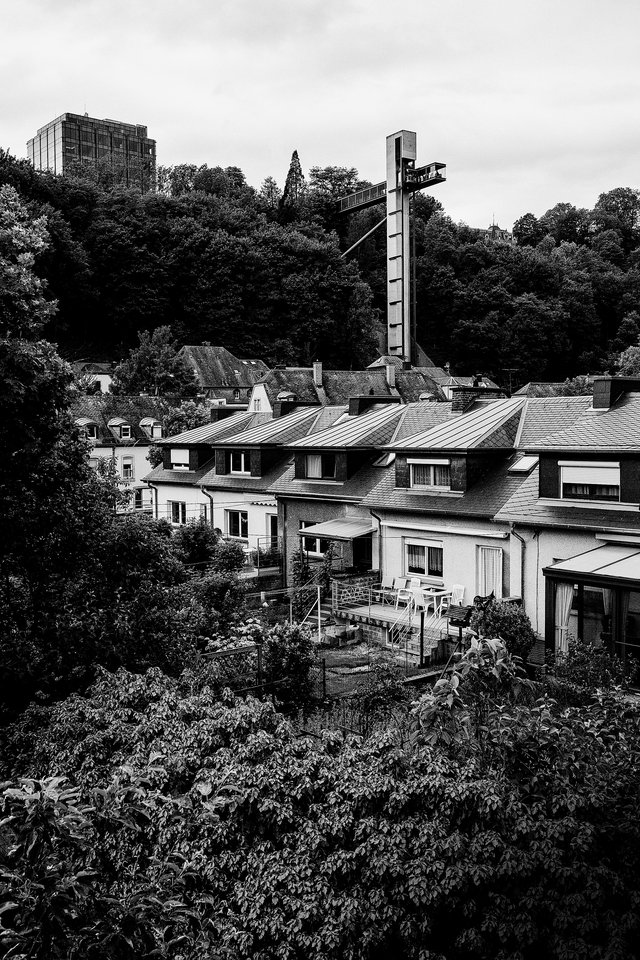 L’ascenseur panoramique  est devenu  un Landmark  du quartier