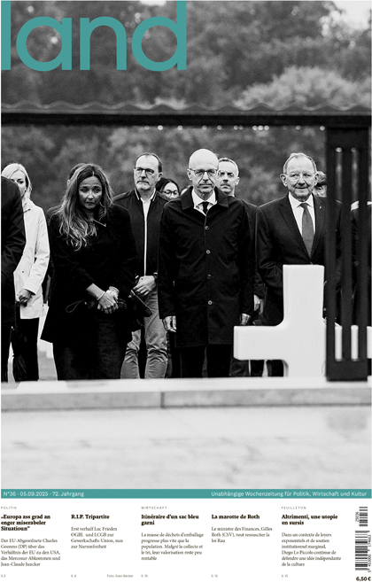 d'Lëtzebuerger Land 05.09.2025