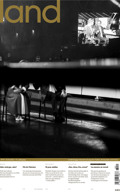 d'Lëtzebuerger Land 10.10.2025